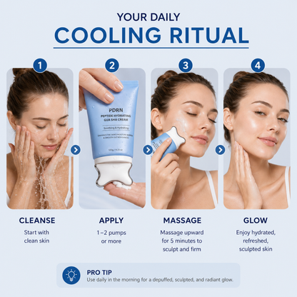 PDRN + Peptide Serum with Gua Sha