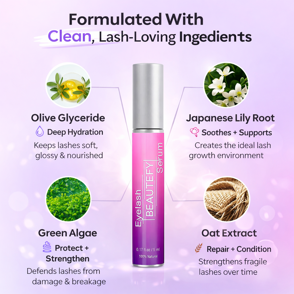 Beautefy | Longer, Fuller Lashes in 28 days