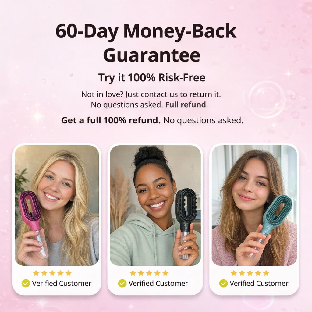 HydraBrush™ 2-in-1 Detangle & Hydrate Brush